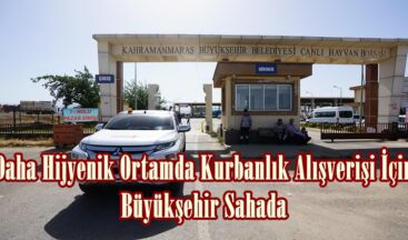 Daha Hijyenik Ortamda Kurbanlık Alışverişi İçin Büyükşehir Sahada.