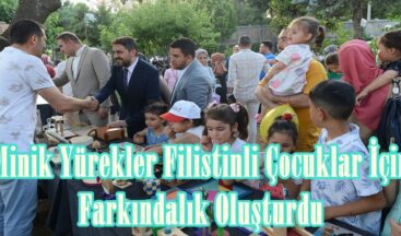 Minik Yürekler Filistinli Çocuklar İçin Farkındalık Oluşturdu.