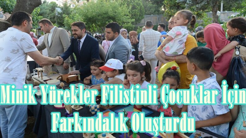 Minik Yürekler Filistinli Çocuklar İçin Farkındalık Oluşturdu.