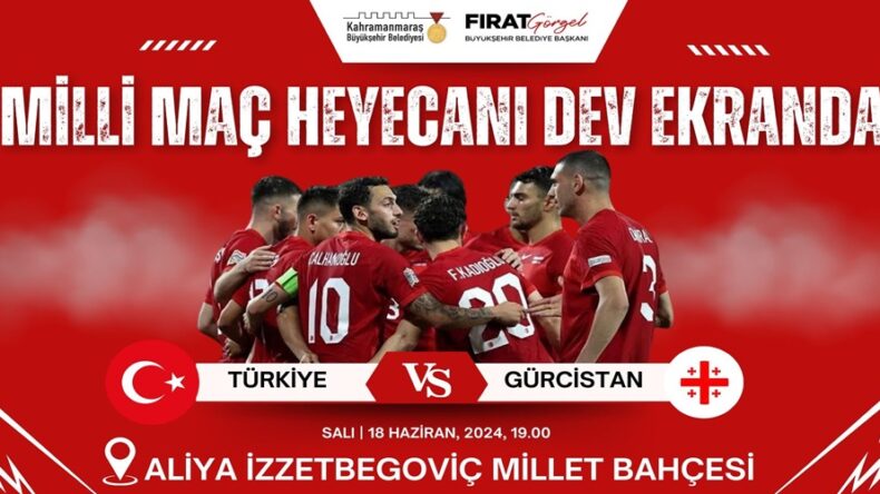 Futbolseverler A Milli Takımın Euro 2024 Heyecanını Dev Ekrandan Takip Edecek.