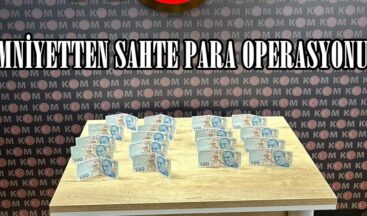 EMNİYETTEN SAHTE PARA OPERASYONU!