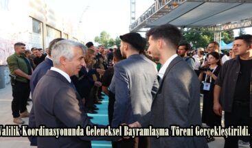 Valilik Koordinasyonunda Geleneksel Bayramlaşma Töreni Gerçekleştirildi.