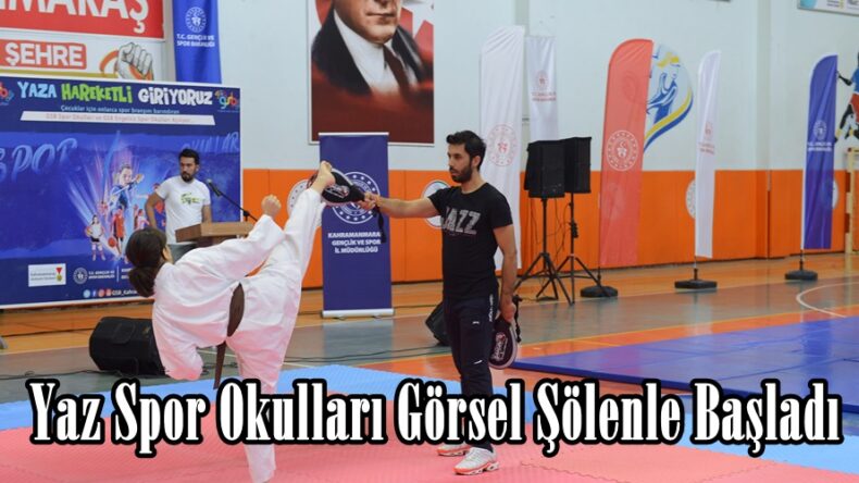 Yaz Spor Okulları Görsel Şölenle Başladı.
