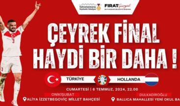 Haydi Çeyrek Finalde Millilerimize Hep Birlikte Desteğe.