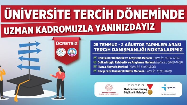 Büyükşehir, Tercih Sürecinde de Gençleri Yalnız Bırakmıyor.