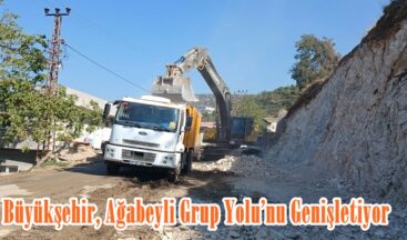 Büyükşehir, Ağabeyli Grup Yolu’nu Genişletiyor.