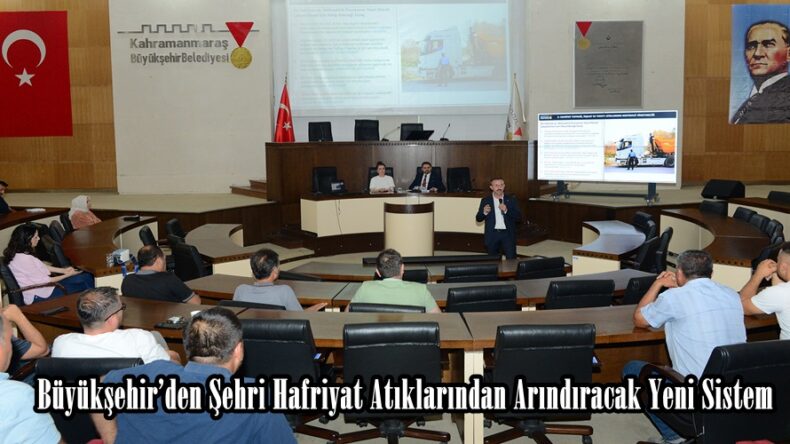 Büyükşehir’den Şehri Hafriyat Atıklarından Arındıracak Yeni Sistem.