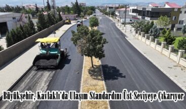 Büyükşehir, Kavlaklı’da Ulaşım Standardını Üst Seviyeye Çıkarıyor.