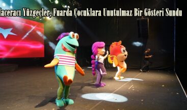 Maceracı Yüzgeçler, Fuarda Çocuklara Unutulmaz Bir Gösteri Sundu.