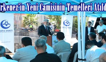 Erkenez’in Yeni Camisinin Temelleri Atıldı.