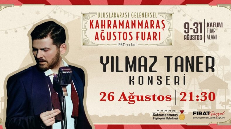 Pop Müziğin Sevilen İsmi Yılmaz Taner, Müzik Ziyafeti Yaşatmaya Geliyor!.