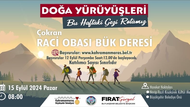 Doğa Yürüyüşlerinde Yeni Rota Çokran.