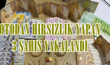OTODAN HIRSIZLIK YAPAN 3 ŞAHIS YAKALANDI