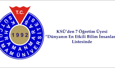 KSÜ’den 7 Öğretim Üyesi “Dünyanın En Etkili Bilim İnsanları” Listesinde.