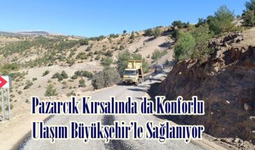 Pazarcık Kırsalında da Konforlu Ulaşım Büyükşehir’le Sağlanıyor.