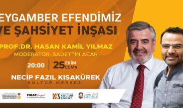 Kültür Sanat Sezonu Prof. Dr. Yılmaz Söyleşisiyle Devam Edecek.