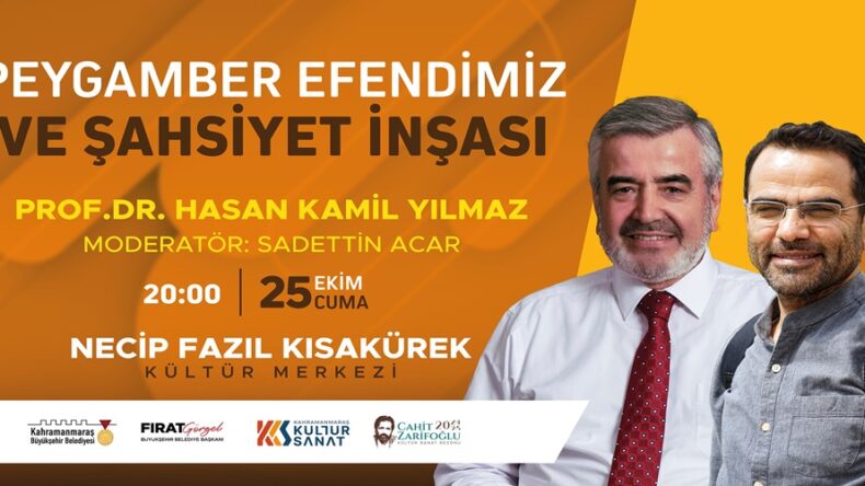 Kültür Sanat Sezonu Prof. Dr. Yılmaz Söyleşisiyle Devam Edecek.