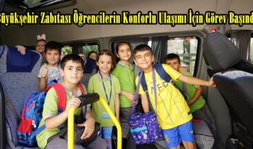 Büyükşehir Zabıtası Öğrencilerin Konforlu Ulaşımı İçin Görev Başında.