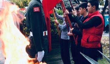 Gazi Mustafa Kemal Atatürk, Vefatının Yıl Dönümünde Törenle Anıldı.