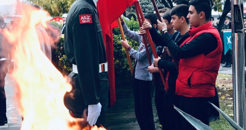 Gazi Mustafa Kemal Atatürk, Vefatının Yıl Dönümünde Törenle Anıldı.