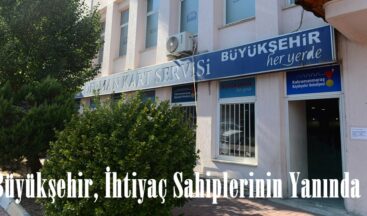 Büyükşehir, İhtiyaç Sahiplerinin Yanında.
