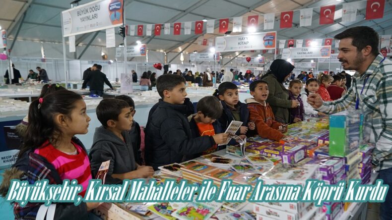 Büyükşehir, Kırsal Mahalleler ile Fuar Arasına Köprü Kurdu.