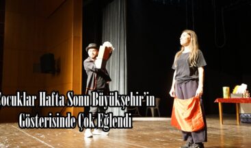 Çocuklar Hafta Sonu Büyükşehir’in Gösterisinde Çok Eğlendi.