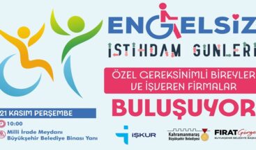 Büyükşehir’den Bir Yenilik Daha; Engelsiz İstihdam Günleri Başlıyor!.