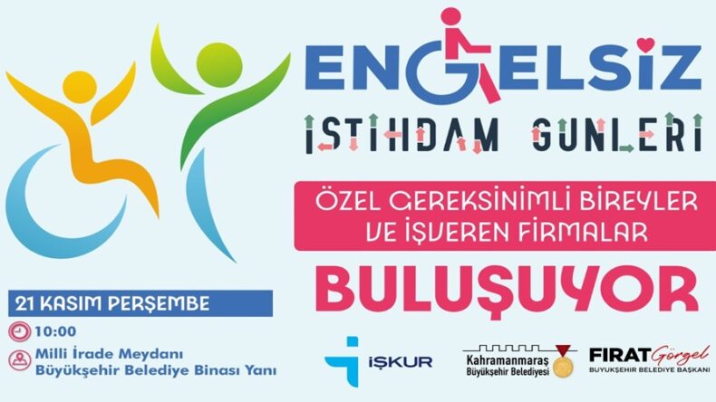 Büyükşehir’den Bir Yenilik Daha; Engelsiz İstihdam Günleri Başlıyor!.