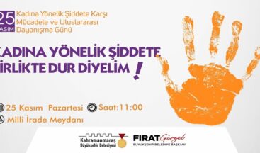 Kadına Şiddete Karşı Hep Birlikte Güçlü Bir Ses Olalım!