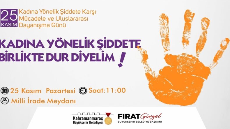 Kadına Şiddete Karşı Hep Birlikte Güçlü Bir Ses Olalım!