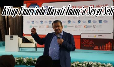 Kitap Fuarı’nda Hayati İnanç’a Sevgi Seli.