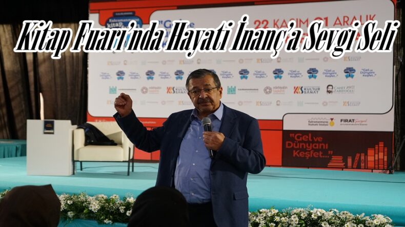 Kitap Fuarı’nda Hayati İnanç’a Sevgi Seli.