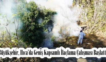 Büyükşehir, Ilıca’da Geniş Kapsamlı İlaçlama Çalışması Başlattı.