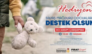 Hediyen Savaş Mağduru Çocuklara Destek Olsun!