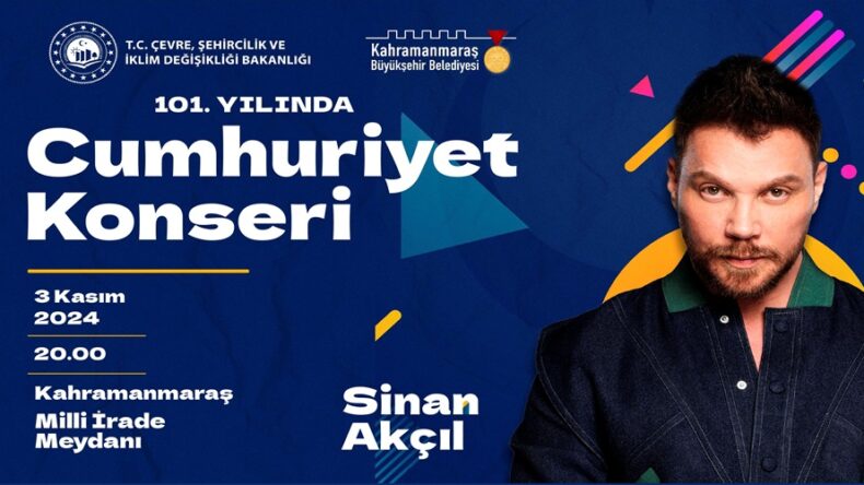 Sinan Akçıl, Cumhuriyet Konserinde Sahne Alacak.