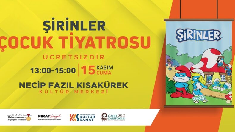 Çocuklar Ara Tatilin Keyfini “Şirinler” ile Çıkaracak.