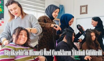 Büyükşehir’in Hizmeti Özel Çocukların Yüzünü Güldürdü.