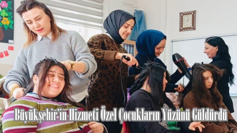 Büyükşehir’in Hizmeti Özel Çocukların Yüzünü Güldürdü.