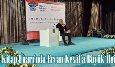 Kitap Fuarı’nda Ercan Kesal’a Büyük İlgi.
