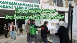 Kahraman Miniklerin Hediyeleri Savaş Mağduru Çocuklara Umut Olmaya Gidiyor.