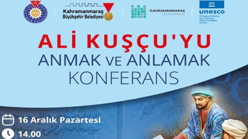 Prof. Dr. Kaçar, Ali Kuşçu’yu Anlatacak.