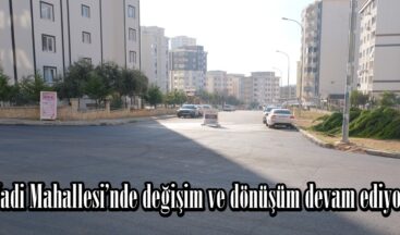 Vadi Mahallesi’nde değişim ve dönüşüm devam ediyor.