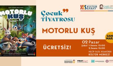 Sahne Maraş, Yarıyıl Tatilinin Son Gününde Minikler İçin Sahne Alacak.