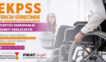 Büyükşehir, EKPSS Tercih Sürecinde de Özel Gereksinimli Vatandaşların Yanında.