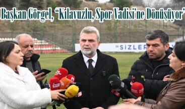 Başkan Görgel, “Kılavuzlu, Spor Vadisi’ne Dönüşüyor”
