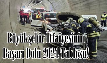 Büyükşehir İtfaiyesinin Başarı Dolu 2024 Tablosu!