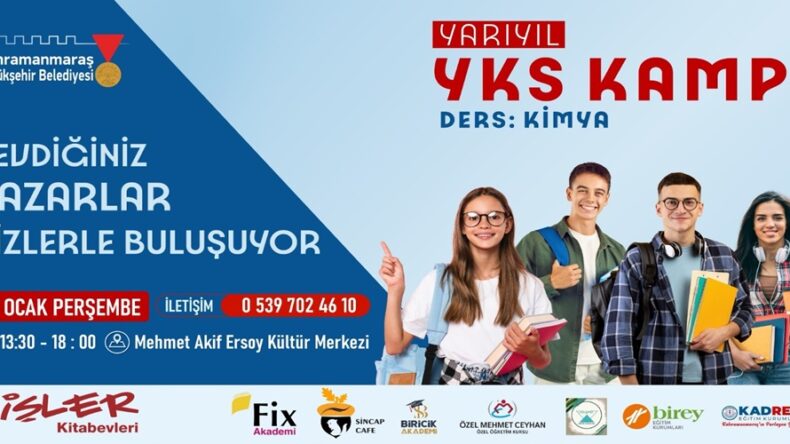 YKS Kampında Sıra Kimya Dersinde.