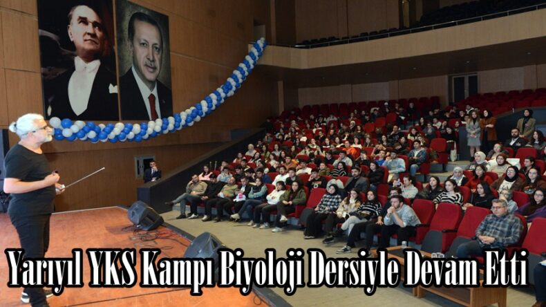Yarıyıl YKS Kampı Biyoloji Dersiyle Devam Etti.