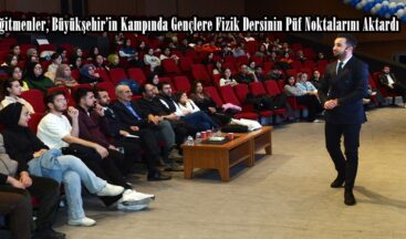Eğitmenler, Büyükşehir’in Kampında Gençlere Fizik Dersinin Püf Noktalarını Aktardı.